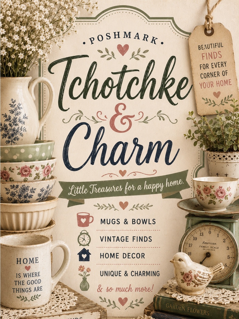 Tchotchke & Charm is Live! Treasures an Trinkets from Simply Ashley 💜